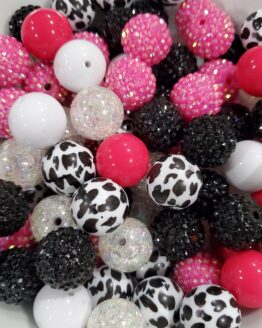 Farm Silicone Focal Bead Mix--White, Strawberry Red, Black, Pink Quart –  USA Silicone Bead Supply Princess Bead Supply