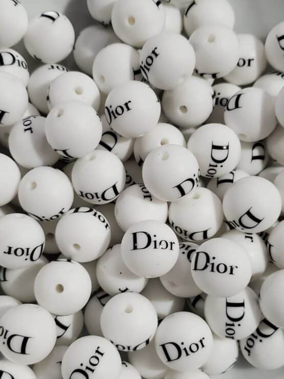 Dior 15MM Silicone Bead (3 colors) - Image 4