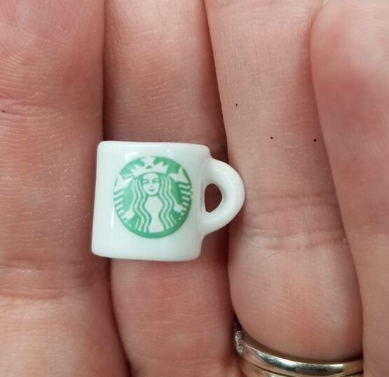 *Starbucks Coffee Mug Charm (4 pcs) (M4) - Image 2