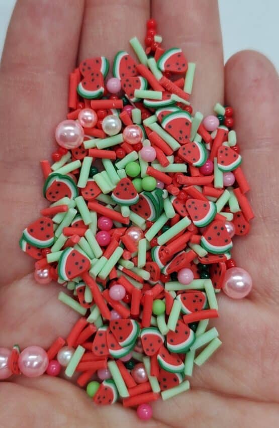 *Watermelon Slices w/Beads (40-A)