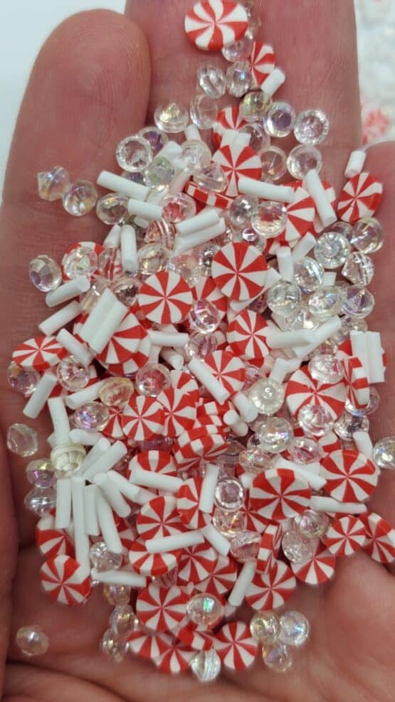 *Peppermint Slices w/Clear Beads (39-D) - Image 2