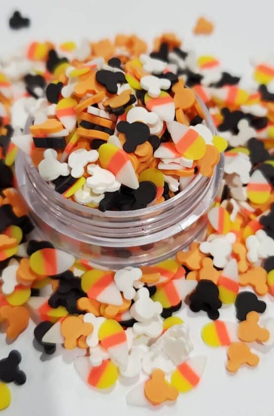 *Mickey & Candy Corn Clay (40-C)