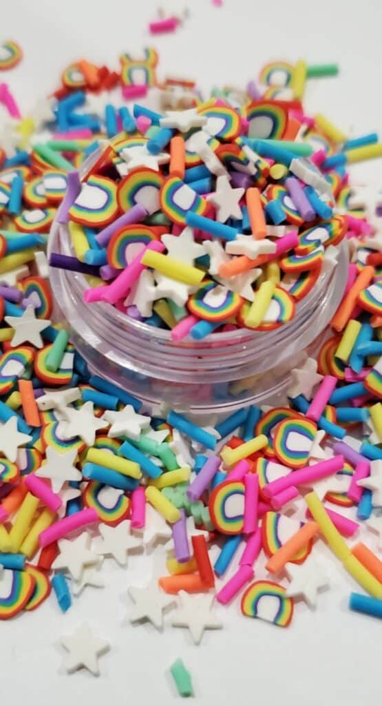 *Rainbow & Sprinkles w/Stars (39-E) - Image 2