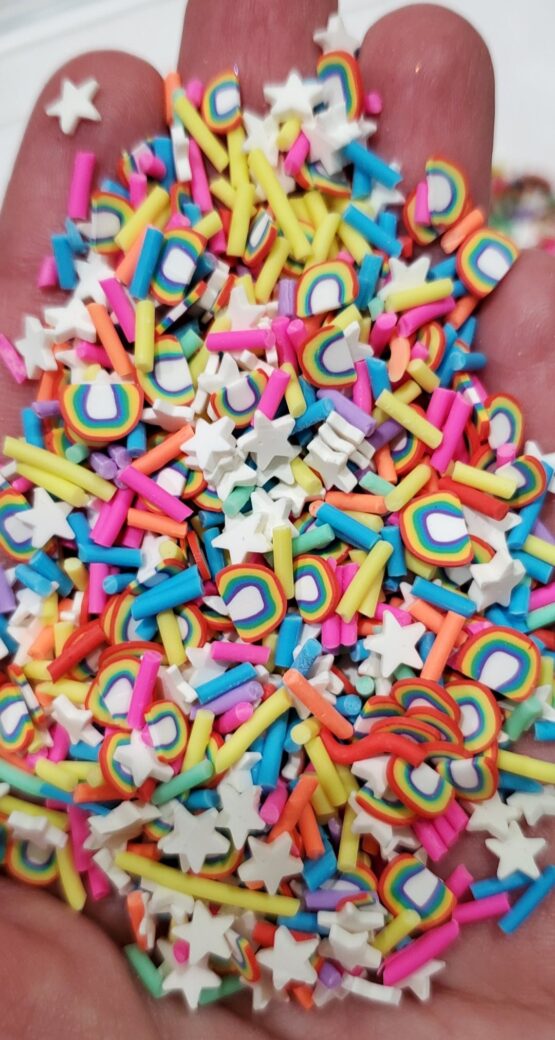 *Rainbow & Sprinkles w/Stars (39-E) - Image 3