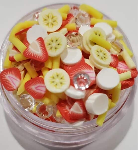 *Strawberry & Banana Clay Slices (40-B) - Image 4