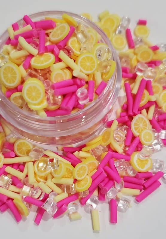 *Lemon Slices w/Pink & Yellow Sprinkles (40-A) - Image 3