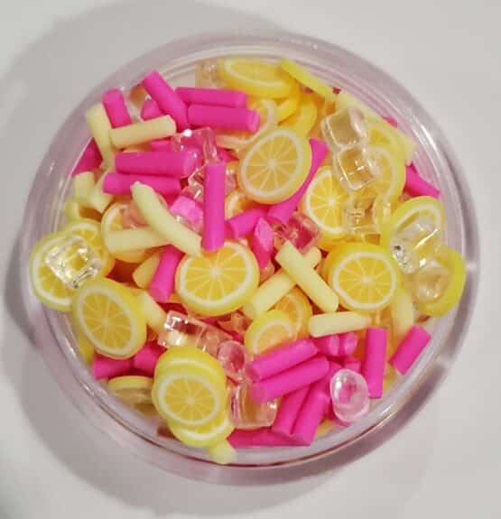 *Lemon Slices w/Pink & Yellow Sprinkles (40-A) - Image 2