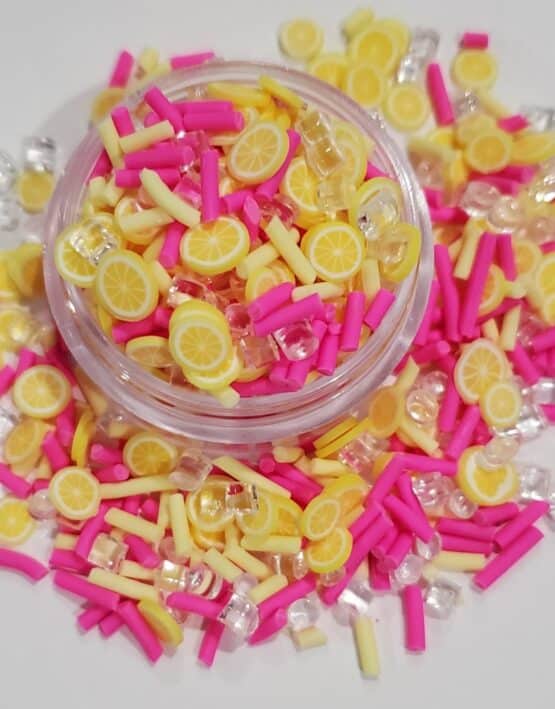 *Lemon Slices w/Pink & Yellow Sprinkles (40-A)