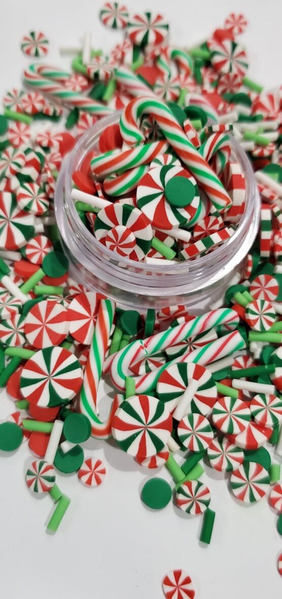 *Peppermint Slices w/Candy Canes & Sprinkles (37-A)