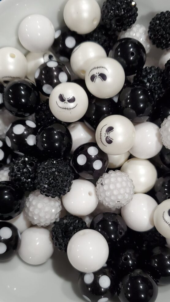 *Jack Skellington 20MM Beads Mix (U-5)