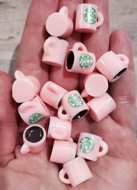 *Starbucks Coffee Mug Charm (4 pcs) (M4) - Image 4