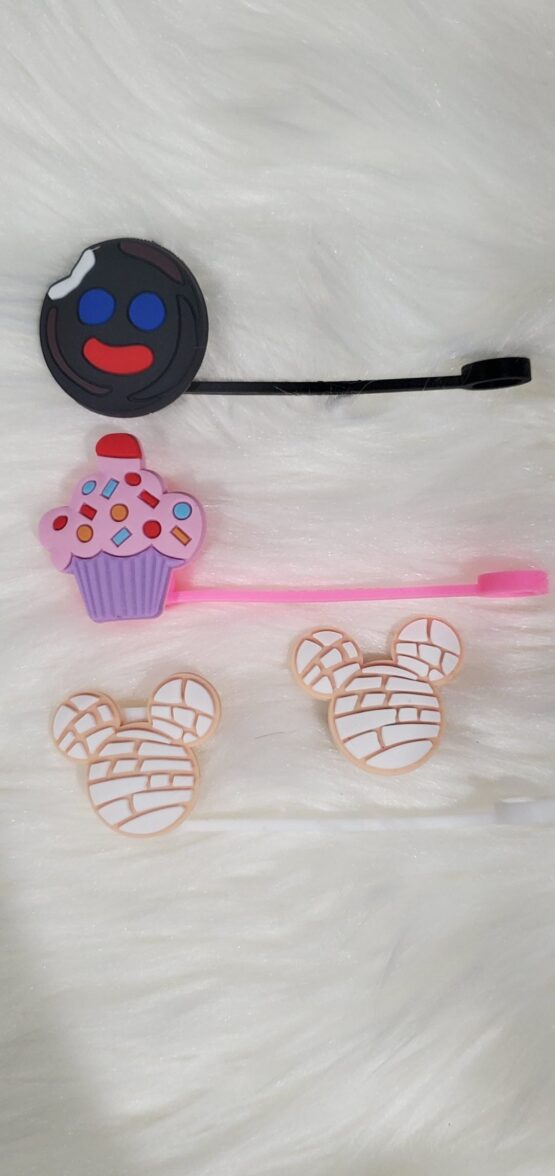 87. Sweets Straw Cover & Croc Charms (14-D) - Image 4