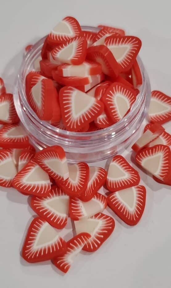 *Strawberry Slices (1cm) (40-B)