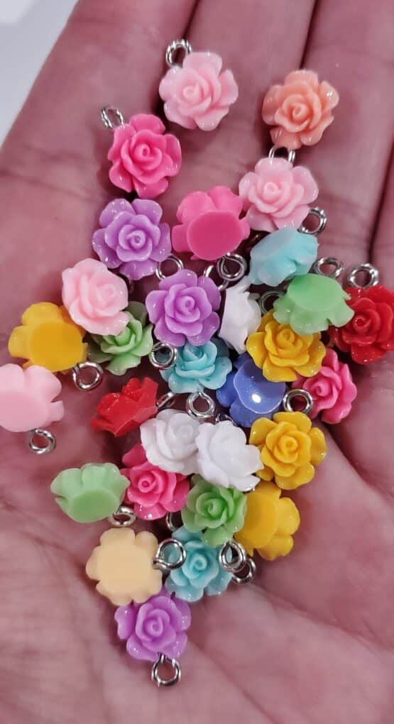 *Mini Rose Charms (L3)