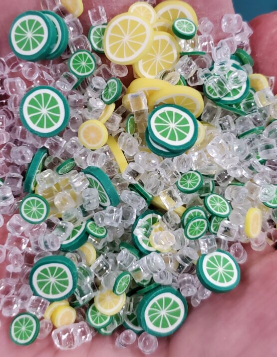 *Lemon Lime w/Fake Ice (5&10MM) (42-A) - Image 2