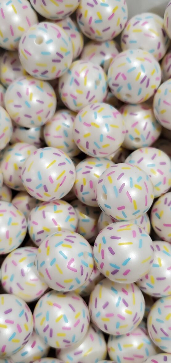 *Pearl Confetti 20MM Bead (T-4)