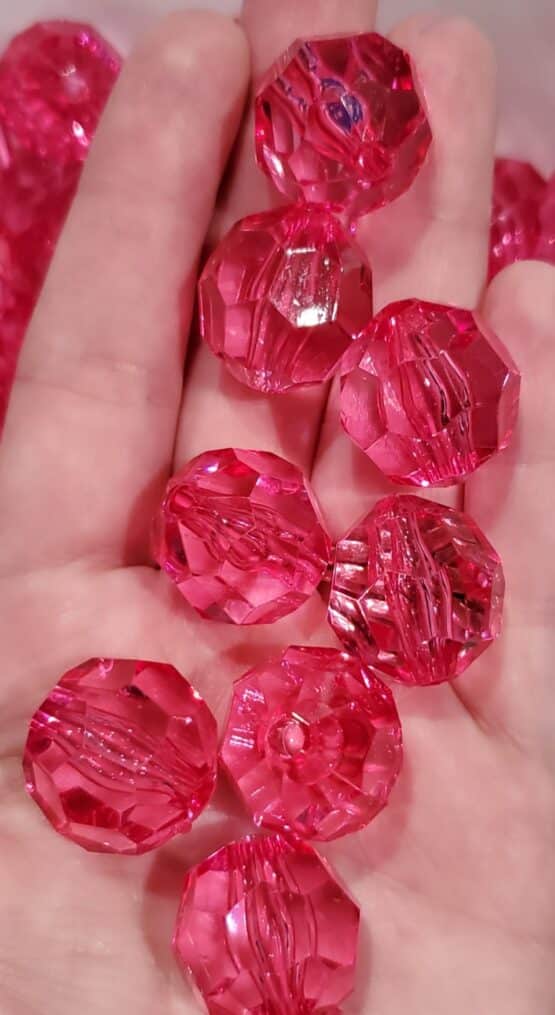 20MM Faceted Beads (12 colors available) - Image 5