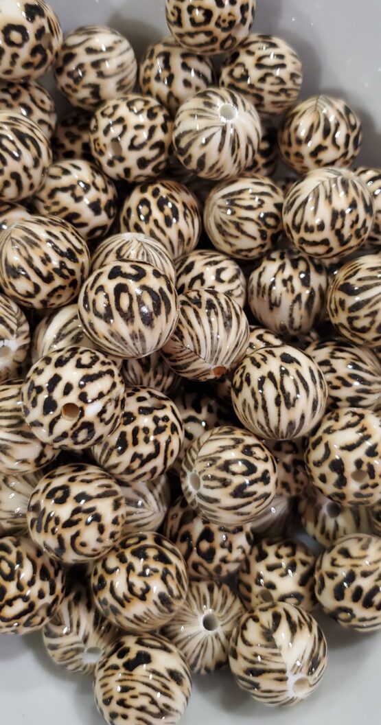 *Leopard 20MM Bead (P-2)