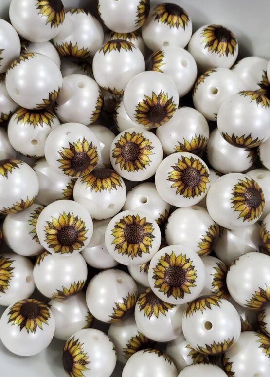 *Sunflower/Cheetah 20MM Bead (P-4)