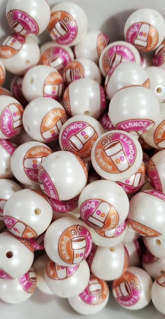 *20MM Dunkin Donuts Beads (5-C)