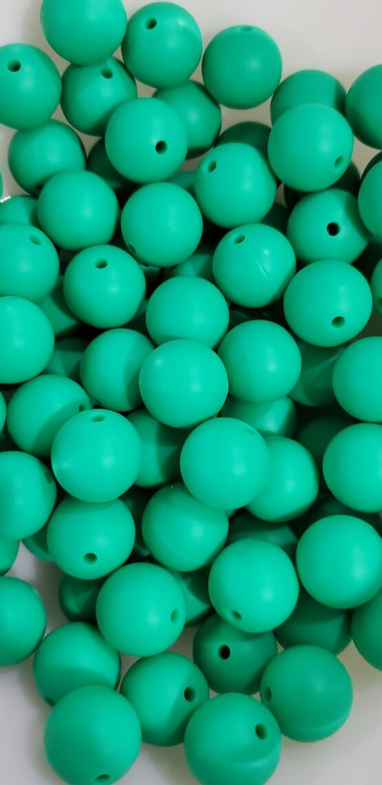 *Shamrock 15MM Silicone Bead (E-6)