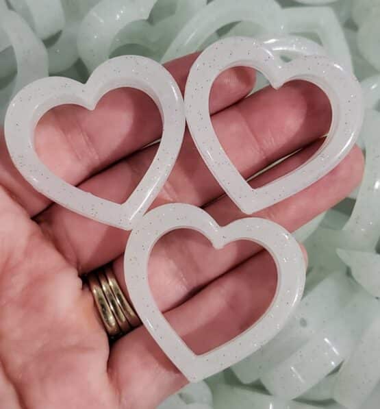 *Silicone Heart & Round Hoops - Image 11