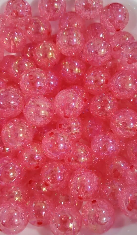 *Dark Pink Opal 20MM Bead (C-5)