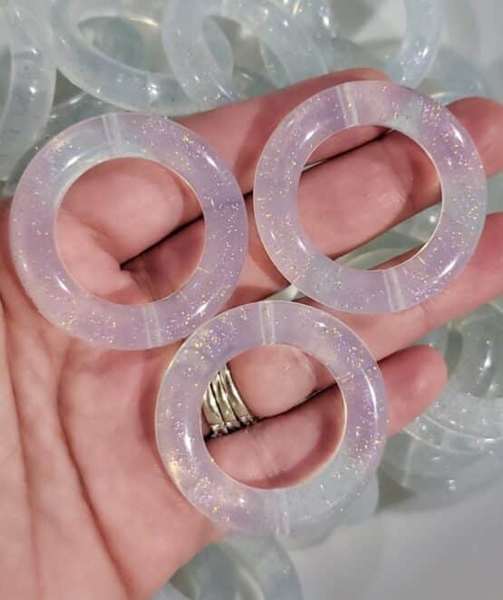 *Silicone Heart & Round Hoops - Image 7