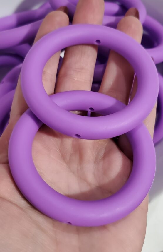 Round Silicone Teethers (65mm)(15 colors) - Image 18