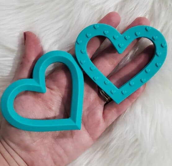 *Heart 70MM Teethers (6 colors) - Image 6