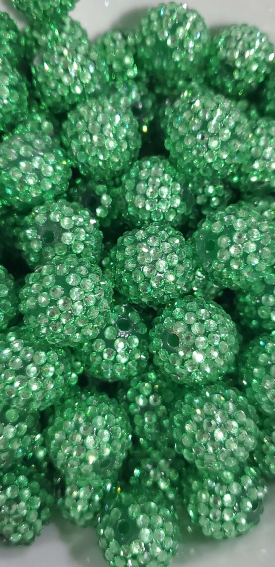 Cool Green 20MM Rhinestone (P-4)