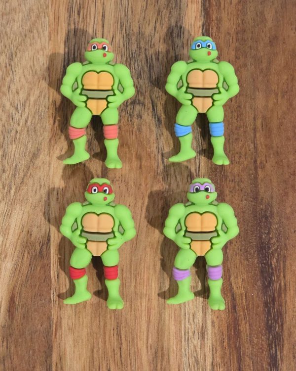 3D Ninja Turtles Focal Bead
